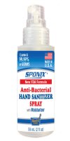 Hand Sanitizer Spray with 75% ISO Alcohol plus H2O2 2 OZ Pack of 20
