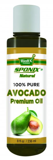 Best Avocado Oil - Top 100% Pure Avocado Oil for Skincare and Haircare - Premium Grade USDA Organic - 8 oz by Sponix - Click Image to Close