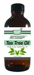 Best Tea Tree Essential Oil - Top Aromatherapy Oil - 100% Pure - Therapeutic Grade and Premium Quality - 120 mL by Sponix