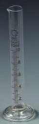 Pharmacy Glass Measuring Cylinder 10ml (Qty 5)