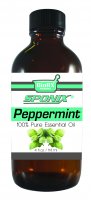 Best Peppermint Essential Oil - Top Aromatherapy Oil - 100% Pure - Therapeutic Grade and Premium Quality - 120 mL by Sponix