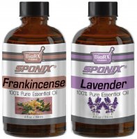 Top Essential Oil Gift Set - Best 2 Aromatherapy Oil - Frankincense and Lavender - Therapeutic Grade and Premium Quality - 4 oz