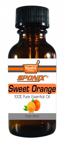 Sweet Orange Essential Oil - 100% Pure - Therapeutic Grade and Premium Quality - 30mL by Sponix - Click Image to Close
