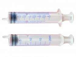 Oral Syringe 20ml (Qty 50) Individually wrapped