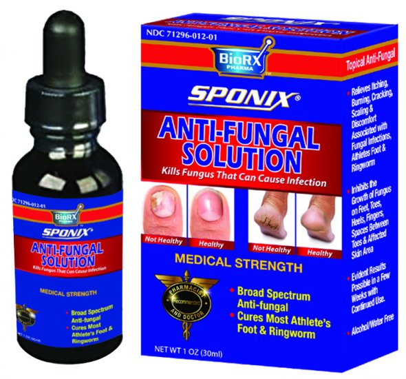 Sponix Anti-Fungal Solution (1 OZ) - Click Image to Close