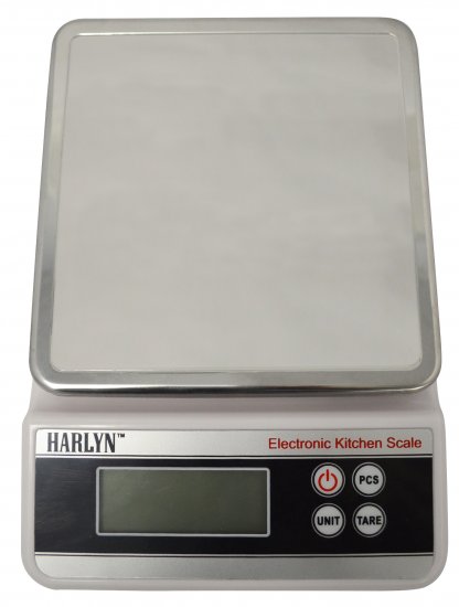 Harlyn Multifunction Digital Food & Kitchen Scale - Stainless Steel Platform - 11 LB Capacity - Click Image to Close