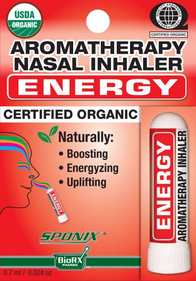 Nasal Inhaler Energy Aromatherapy 0.7 ml by Sponix - Click Image to Close