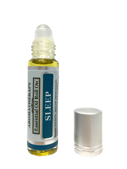 Best Sleep Body Roll On - Essential Oil Infused Aromatherapy Roller Oils - 10 mL by Sponix - Click Image to Close