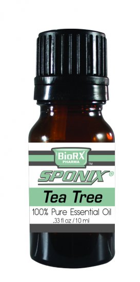 Tea Tree Essential Oil - 100% Pure - Therapeutic Grade and Premium Quality - 10mL by Sponix - Click Image to Close
