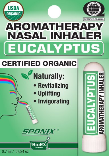 Nasal Inhaler Eucalyptus Aromatherapy 0.7 ml by Sponix - Click Image to Close
