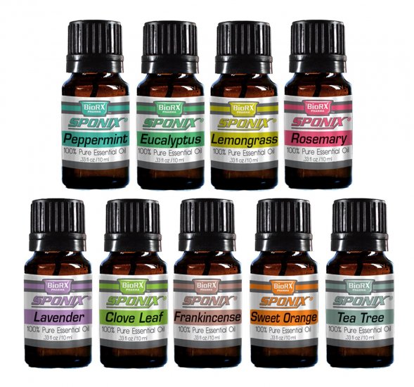 Top Essential Oil Gift Set - Best 9 Aromatherapy Oils -Pepprmnt,Eucalyptus,Lemngrss,Rosemry,Lavender,Clove,Frank,Orange, TeaTree - Click Image to Close