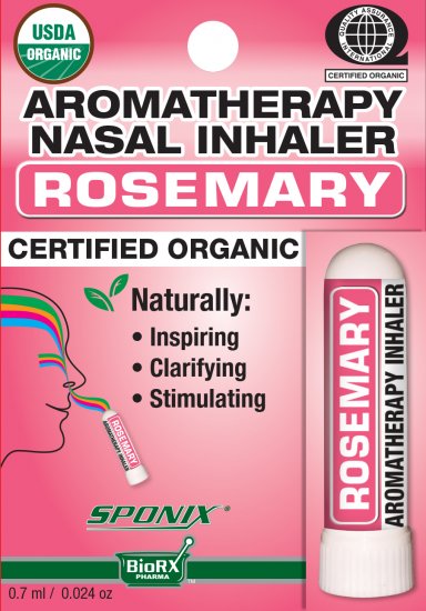 Nasal Inhaler Rosemary Aromatherapy 0.7 ml by Sponix - Click Image to Close