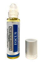 Best Focus Body Roll On - Essential Oil Infused Aromatherapy Roller Oils - 10 mL by Sponix