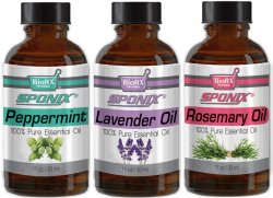 Top Essential Oil Gift Set - Best 3 Aromatherapy Oil - Pepper, Lavendr, Rosemary - Therapeutic Grade and Premium Quality - 1 oz