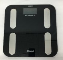 Harlyn BSF5000 Bluetooth Smart Body Weight Bathroom Scale - Body Fat & Body Hydration Calculator - Step-on Technology