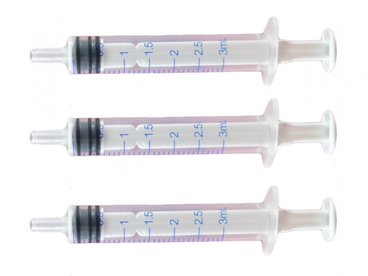 Oral Syringe 1ml (Qty 50) Individually wrapped - Click Image to Close