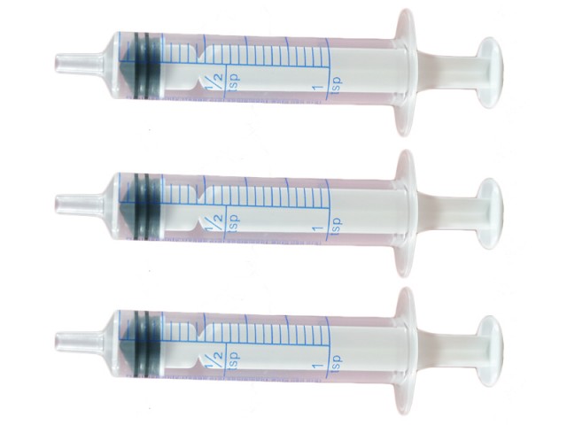 Oral Syringe 5ml (Qty 50) Individually wrapped - Click Image to Close