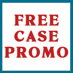 FREE CASE Pharmacy Vials Reversible BLUE (Handling Fee Applies For Each Free Case Only)