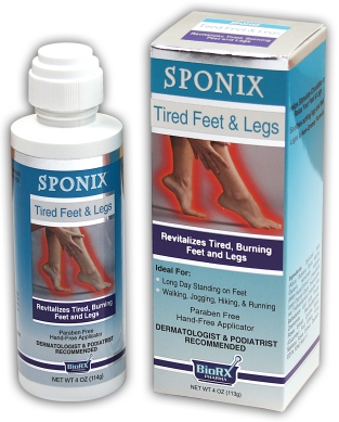 Sponix - Tired Feet & Legs (4 OZ) - Click Image to Close