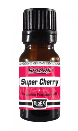 Best Super Cherry Fragrance Oil - Top Scented Perfume Oil - Premium Grade - 10 mL by Sponix - Click Image to Close
