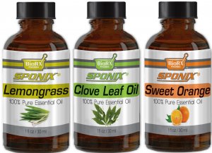 Top Essential Oil Gift Set - Best 3 Aromatherapy Oil - Clove, Lemongrass, Orange - Therapeutic Grade and Premium Quality - 1 oz