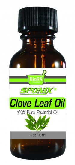 Clove Leaf Essential Oil - 100% Pure - Therapeutic Grade and Premium Quality - 30mL by Sponix - Click Image to Close
