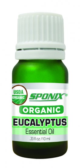 Best Organic Eucalyptus Essential Oil - Top Aromatherapy Oil - Therapeutic Grade and Premium Quality - 10 mL by Sponix - Click Image to Close