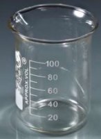 Pharmacy Glass Beaker 100ml (Qty 12)