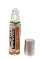 Best Awake Body Roll On - Essential Oil Infused Aromatherapy Roller Oils - 10 mL by Sponix