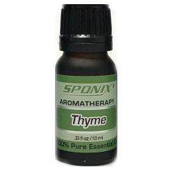 Thyme Essential Oil - 100% Pure - Therapeutic Grade and Premium Quality - 10mL by Sponix