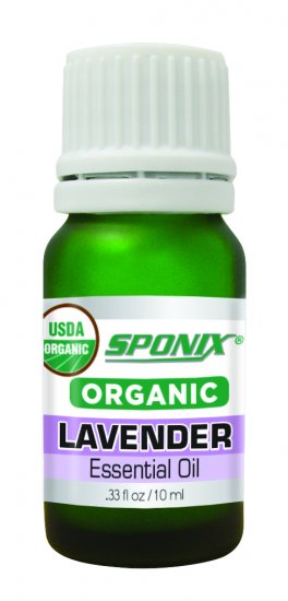 Best Organic Lavender Essential Oil - Top Aromatherapy Oil - Therapeutic Grade and Premium Quality - 10 mL by Sponix - Click Image to Close