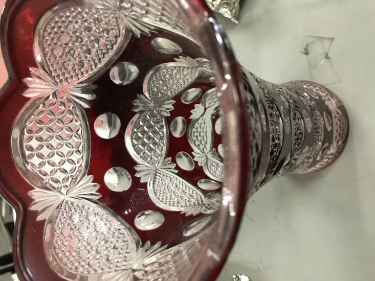 Transparent Color Vase 25cm - Click Image to Close