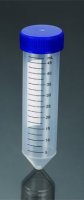 Centrifuge Tubes Conical-Bottom Flat, PP, 50mL, Sterile, Cap Color: Blue (QTY. 25 per Foam Rack, 8 Racks per Case- 200 Tubes)