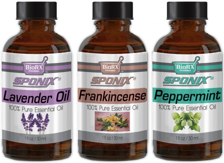Top Essential Oil Gift Set - Best 3 Aromatherapy Oil - Frank, Lavendr, and Pepper - Therapeutic Grade and Premium Quality - 1 oz - Click Image to Close