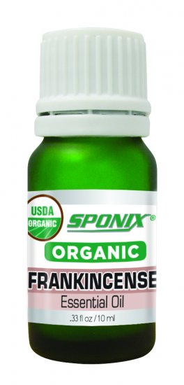 Best Organic Frankincense Essential Oil - Top Aromatherapy Oil - Therapeutic Grade and Premium Quality - 10 mL by Sponix - Click Image to Close