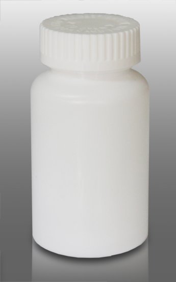 Pharmacy Vials Mega-Pro WHITE 40 DR 150cc, Caps Included [QTY. 100] - Click Image to Close