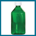 Pharmacy Bottles GREEN