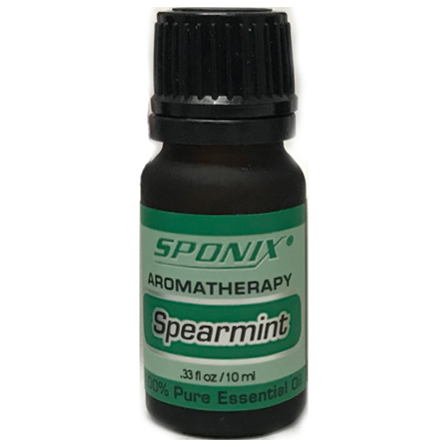 Spearmint Essential Oil - 100% Pure - Therapeutic Grade and Premium Quality - 10mL by Sponix - Click Image to Close