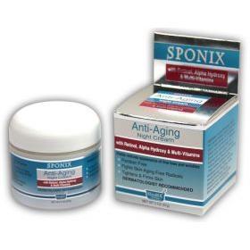 Sponix- Anti-Aging Night Cream (2 OZ)